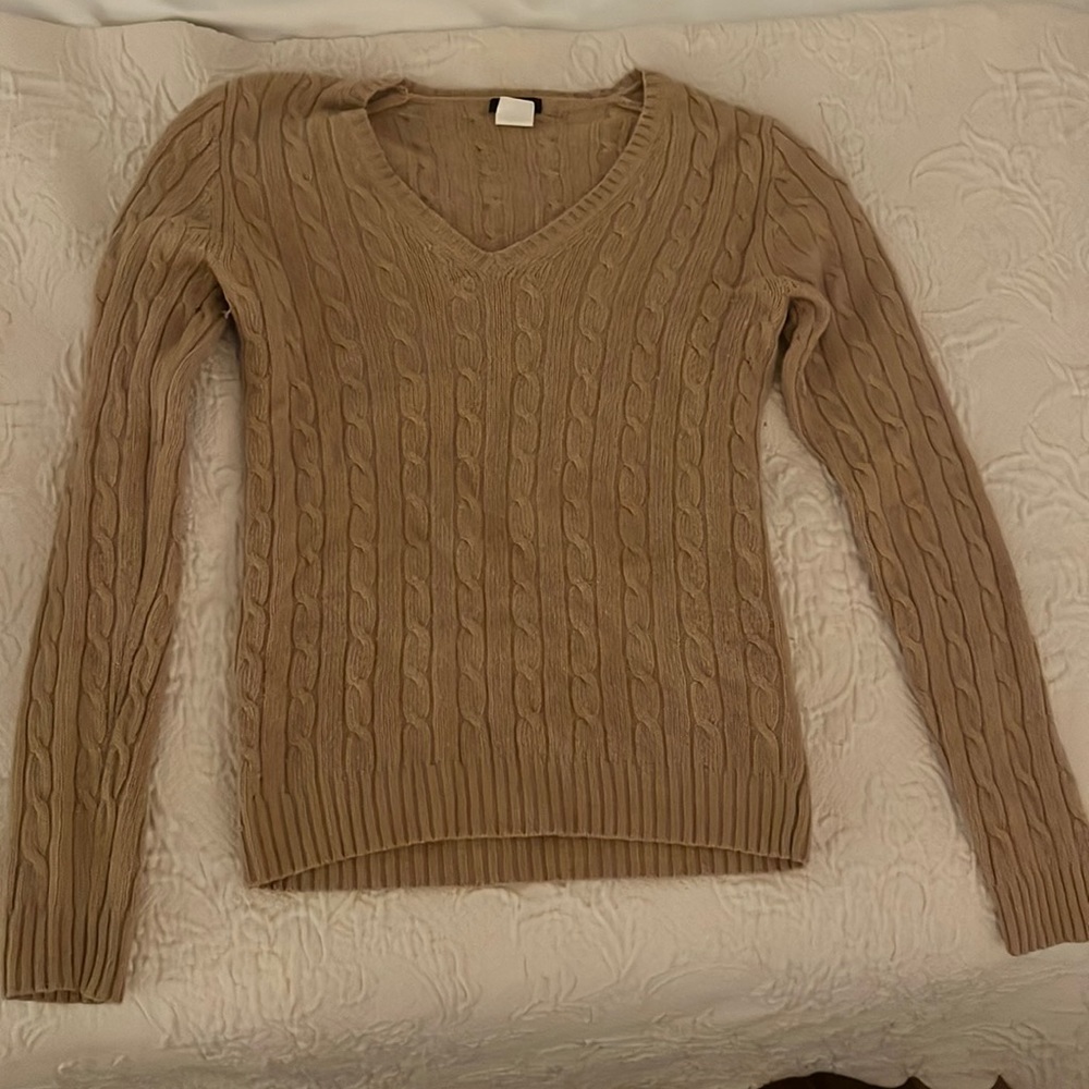 JCrew Cable Knit Sweater